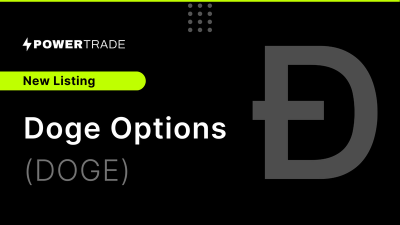 New Listing: Dogecoin Options (DOGE) are Now Available