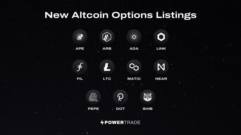 Altcoin Options Surge - 11 New Listings Now Live